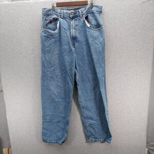 Vintage Tommy Hilfiger Mens High-Waist Denim Jeans  36 Tall READ